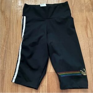 Adidas pride rainbow bike shorts